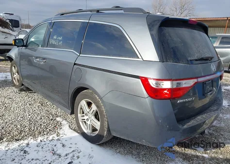 2012 Honda Odyssey Touring/Touring Elite z USA, uszkodzony, nr VIN 5FNRL5H91CB135153